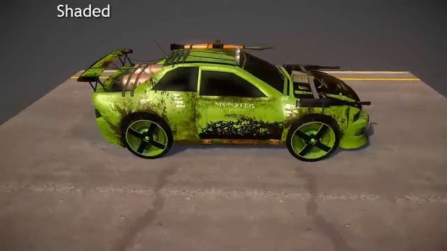 Post-Apocalyptic Vehicle Turntable смотреть онлайн