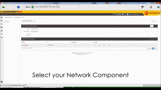 HowTo VNC RDP with mbWeb2Go смотреть онлайн