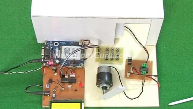 SMS Alert & Automatic Door Lock Based Security System by KitsGuru.com | LGEC144 смотреть онлайн