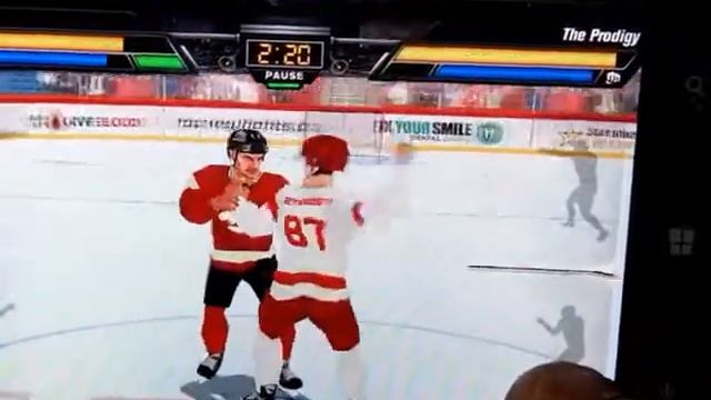 Hockey Fight Gameplay on Windows phone 8 Lumia 620 Raresharesoft смотреть онлайн