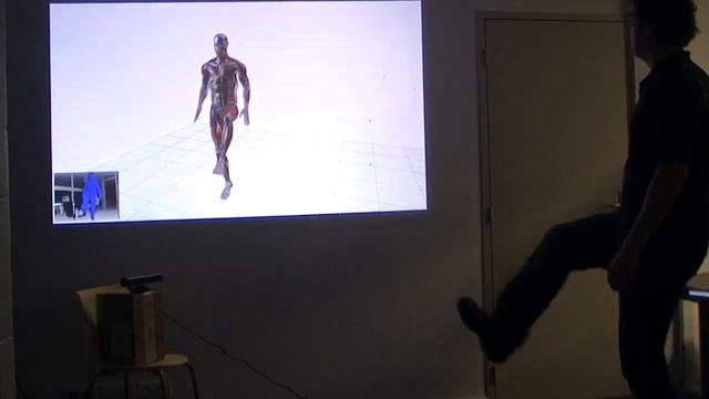 Control your 3D application with Kinect смотреть онлайн