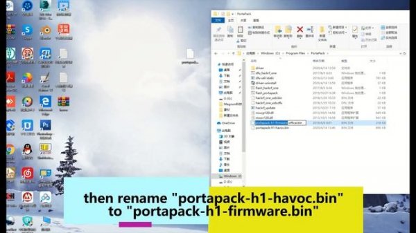 how to update flash install havoc firmware for hackrf one portapack by very easy step