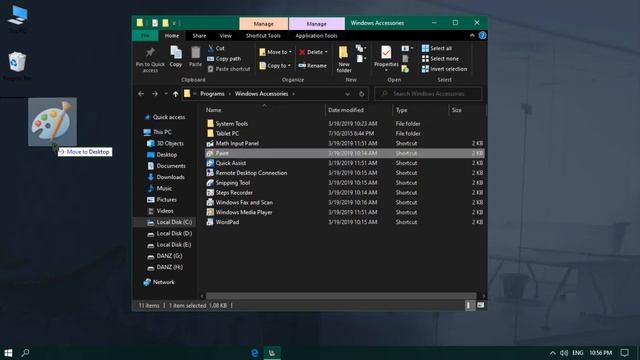 How to add icon to your desktop screen in windows How to create shortcuts to quickly launch program смотреть онлайн