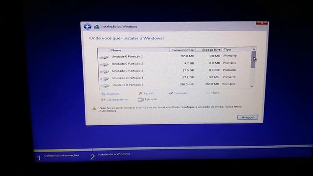 Como corrigir o erro 0x80300024 de instalação do Windows 7, 8, 8.1 e 10. смотреть онлайн