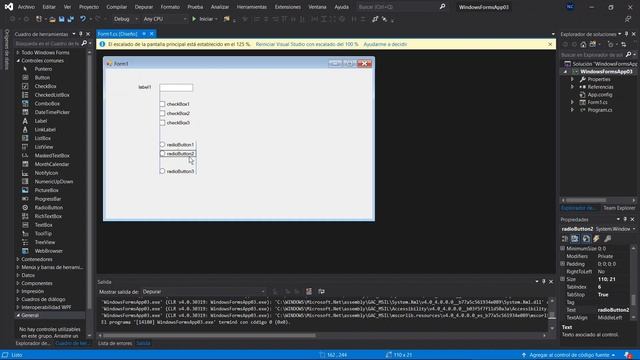 C# 107 - Windows Forms 03: RadioButton, CheckBox смотреть онлайн