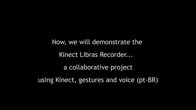 Kinect Libras - Microsoft Kinect Accelerator смотреть онлайн