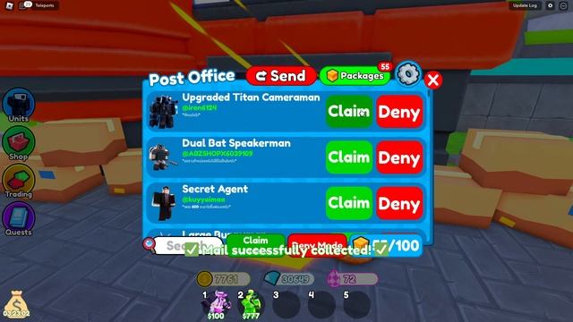 Toilet Tower Defense เปิดจดหมายจากทางบ้าน EP.3 มีคนส่ง Spider TV มาเลยหรอ | Roblox смотреть онлайн
