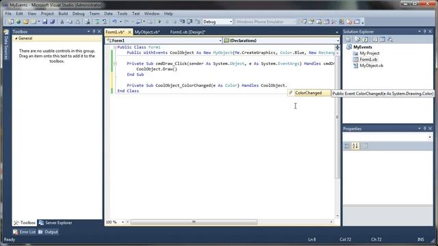 VB.NET Tutorial - Create and Handle Custom Events (Visual Basic .NET) смотреть онлайн