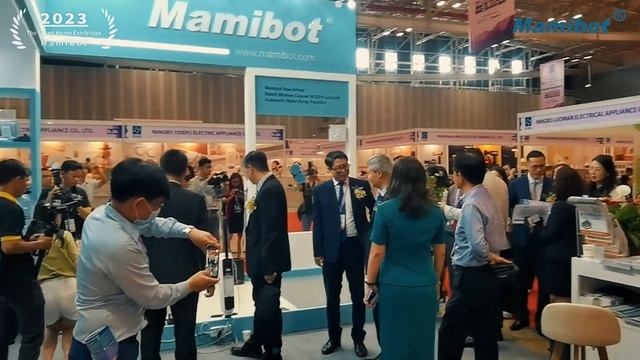 Mamibot attended the 2023 smart home Show in Ho Chi Minh Vietnam, with cleaners & floor washers смотреть онлайн