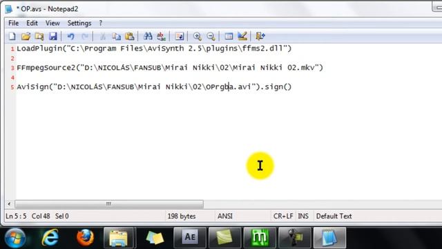 VideoTutorial: Exportar RGBA - AviSign (Anime) смотреть онлайн