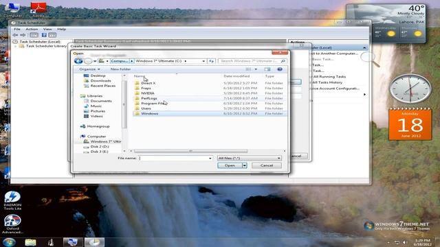 How To Create an Automatic Shutdown Task In Windows 7 смотреть онлайн
