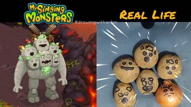 My Singing Monsters in REAL LIFE PART 2 | THERE'S SO MANY MONSTERS AT MY HOUSE!!! #mysingingmonster смотреть онлайн