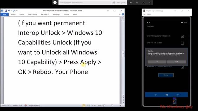 How to do Interop Unlock, Jailbreak Windows Phone смотреть онлайн