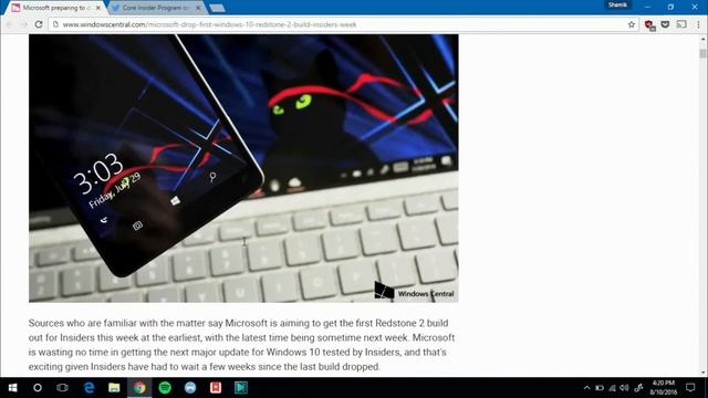 Windows 10 Build 14901, Redstone 2 Coming Soon! смотреть онлайн