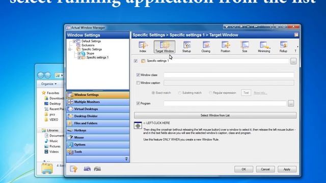 How to move specified window to the monitor with mouse pointer at startup - Actual Window Manager смотреть онлайн