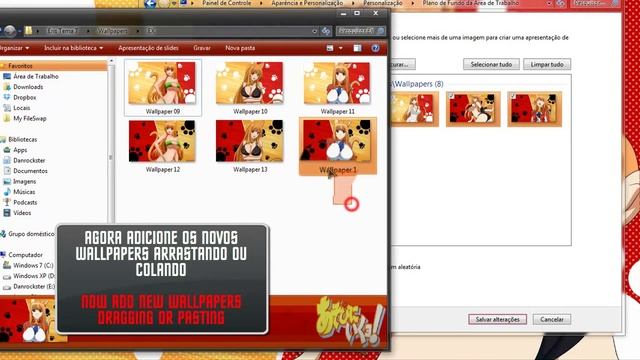 Wallpapers Extras Temas Windows 7 Desk Anime смотреть онлайн