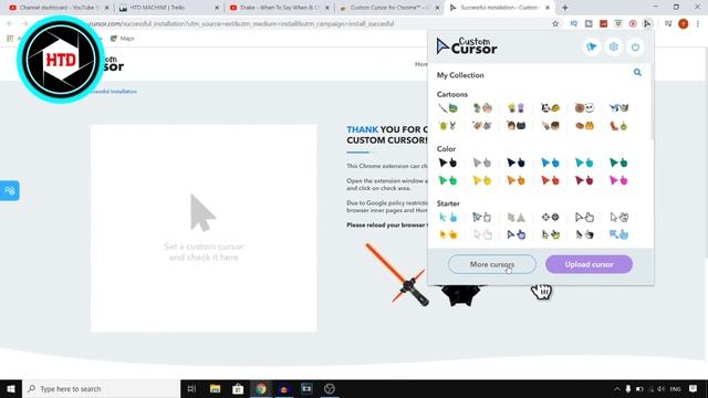 How to Change Mouse Cursor! (Select Custom Cursor!) смотреть онлайн