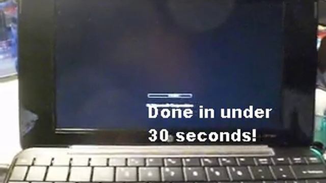 Windows 7 boot time on an hp mini смотреть онлайн