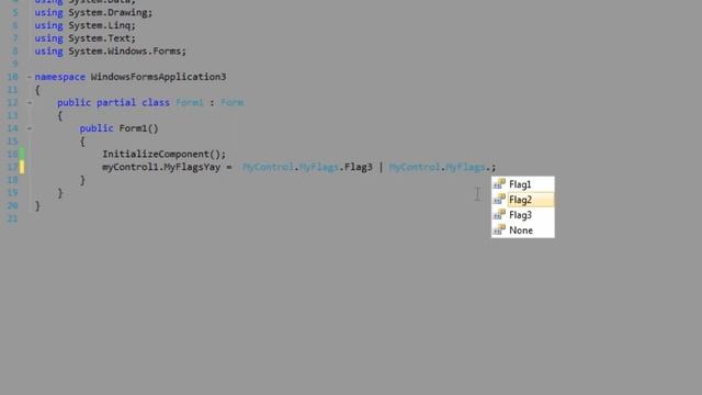 Treat Enums as flags in C# смотреть онлайн