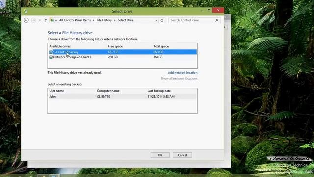Windows 10 Primer How to Use File History to Backup Files and Folders - using the mac file system смотреть онлайн