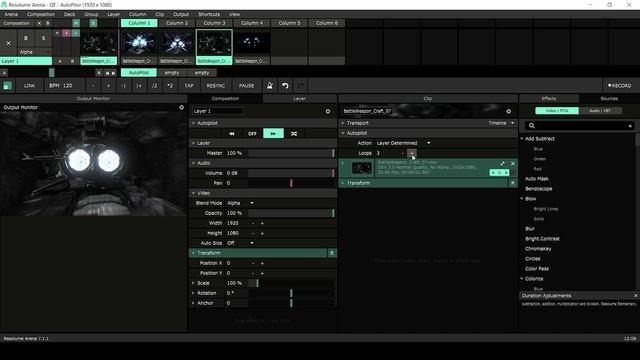 Resolume Tutorial - Auto Pilot смотреть онлайн