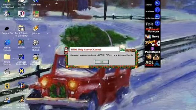 Jingle Bells on Windows 95 смотреть онлайн