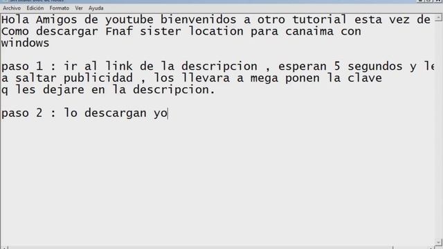 Como Descargar Fnaf Sister Location para canaima con Windows / Windows смотреть онлайн
