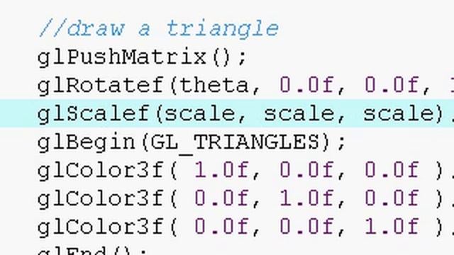 OpenGL and C++ смотреть онлайн