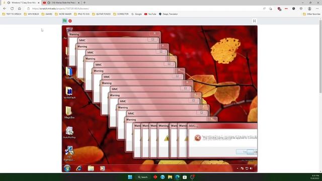 Windows 7 Crazy Error in Scratch смотреть онлайн