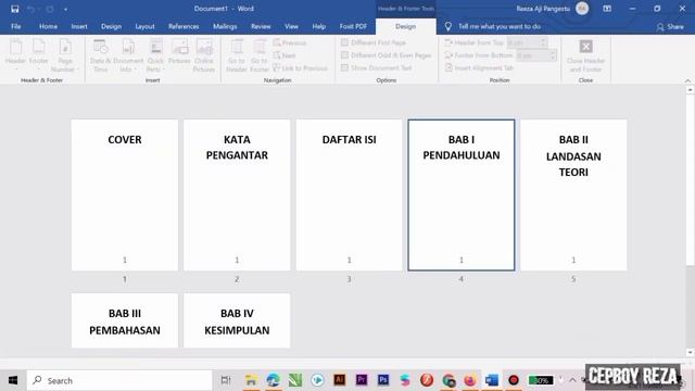 CARA MEMBUAT NOMOR HALAMAN DI WORD TERBARU 100% WORK смотреть онлайн