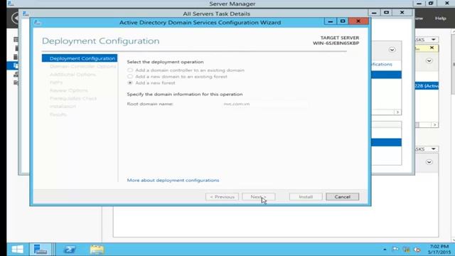 window server 2012 AD setting смотреть онлайн