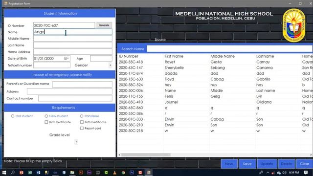 HIGH SCHOOL ENROLLMENT SYSTEM C# OVERVIEW смотреть онлайн