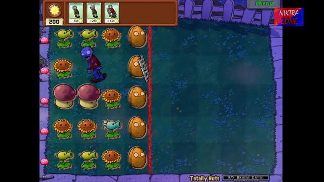 Gunakan Ladder Zombie Untuk Menyerang, Plant Vs Zombie Totally Nuts, #13 смотреть онлайн
