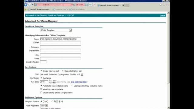 Demo 1 Scenario with Enterprise CA and Gateway server смотреть онлайн