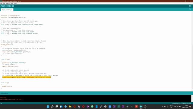 How to Connect ESP8266 NodeMCU Wemos Client Device to Blynk Local Server смотреть онлайн
