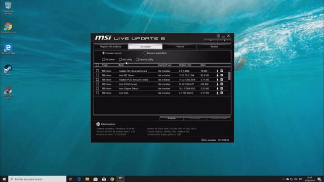 Actualizando DRIVERS de PLACA MSI / TUTORIAL LIVE UPDATE 6 - 2019 🖥️ H310M PRO-VH смотреть онлайн