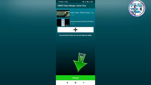 Best Free Video Joiner (or) Merger App இதோ! No Watermark 🔥🔥🔥🔥 #video #join смотреть онлайн