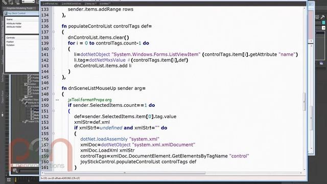 Developing DotNet Max Script Tools