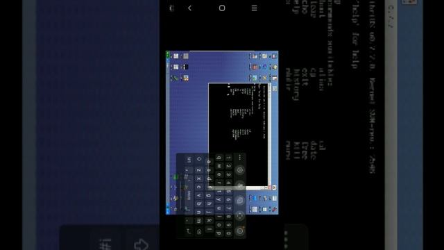 KolibriOS in Limbo PC Emulator смотреть онлайн