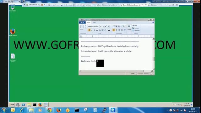 EXCHANGE 2007 SP3 INSTALLATION & CONFIGURATION смотреть онлайн