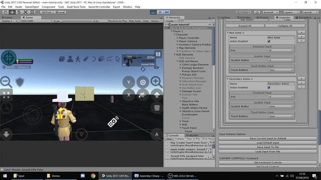 Game Kit Controller (GKC) Tutorial #6: Input Part 2: Gamepad and Touch Controls смотреть онлайн