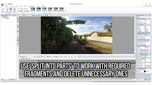 How to edit a GoPro video with VSDC Free Video Editor смотреть онлайн