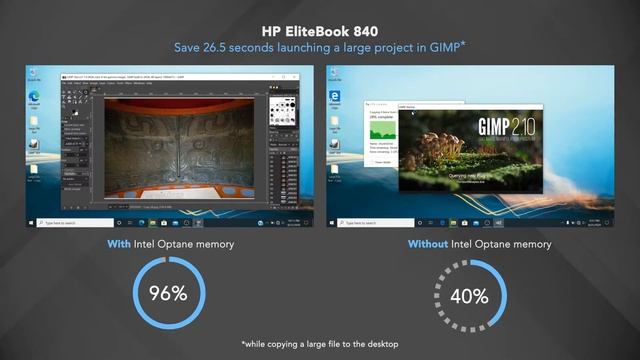 Launch apps faster with Intel Optane Memory H10 with Solid State Storage смотреть онлайн