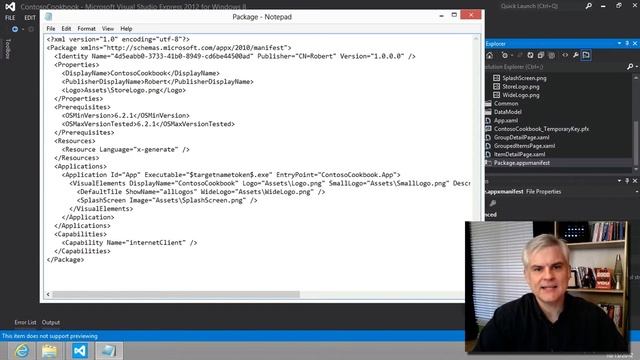 Windows 8 Apps with C# - Part 6: Modifying the Grid App Template with Branding Elements смотреть онлайн
