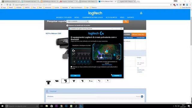 Tutorial Instalação webcam Logitech c920 a preferida dos Youtubers смотреть онлайн