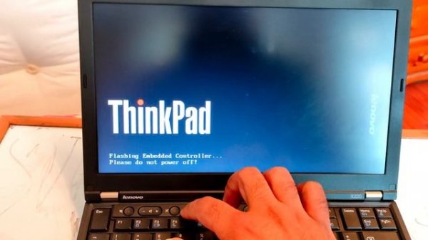 ThinkPad x220 Update BIOS and swap hard disk with Windows 10