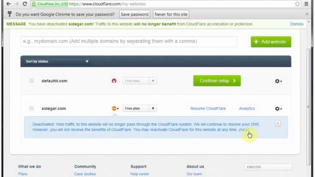 How to disable and remove the CloudFlare service смотреть онлайн