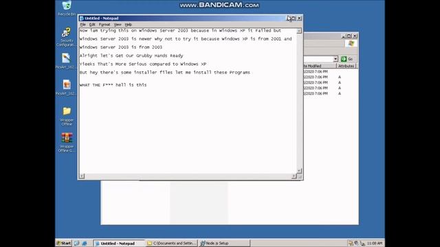 Wrapper Offline on Windows Server 2003 смотреть онлайн