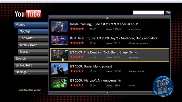 YouTube XL - A new sleek, Clean, YouTube Layout for Media Center PCs - TKS HD Season 3 смотреть онлайн