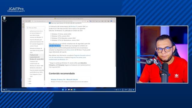 HOY❗ termina el soporte de Windows 10 20H2 ¿Qué hago? смотреть онлайн